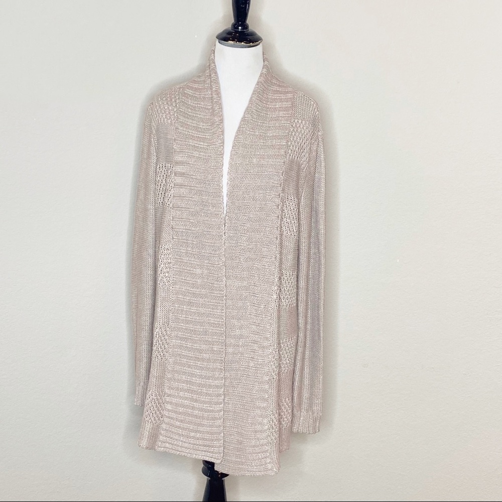 Honey Punch Rivington textured open cardigan- S - Picture 10 of 10